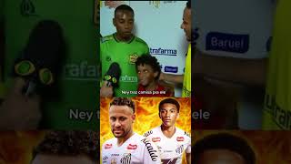 Neymar e Robinho Jr juntos - Vídeo de quando o Robinho Jr era criança