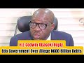 Gov. Godwin Obaseki denies leaving N600 billion debt