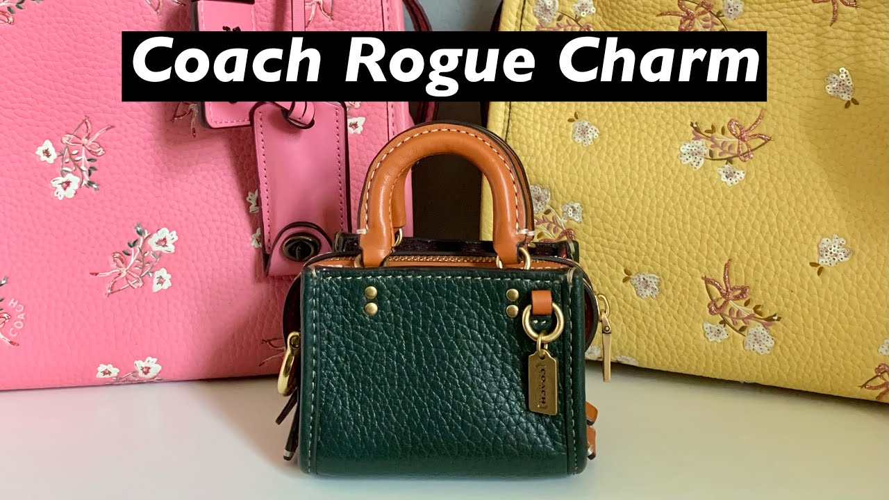 NEW! Coach Rogue Charm Review (Micro Rogue Bag DIY) 