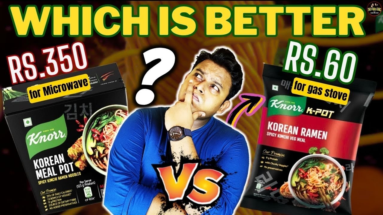 Knorr Korean Meal Pot: Jjajangmyeon Ramen Noodles Review (2023)