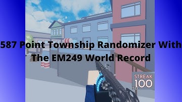 587 Point Game On Township Randomizer
