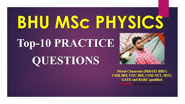 BHU MSc Physics 2020