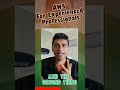 AWS For Experienced | How to Learn ?