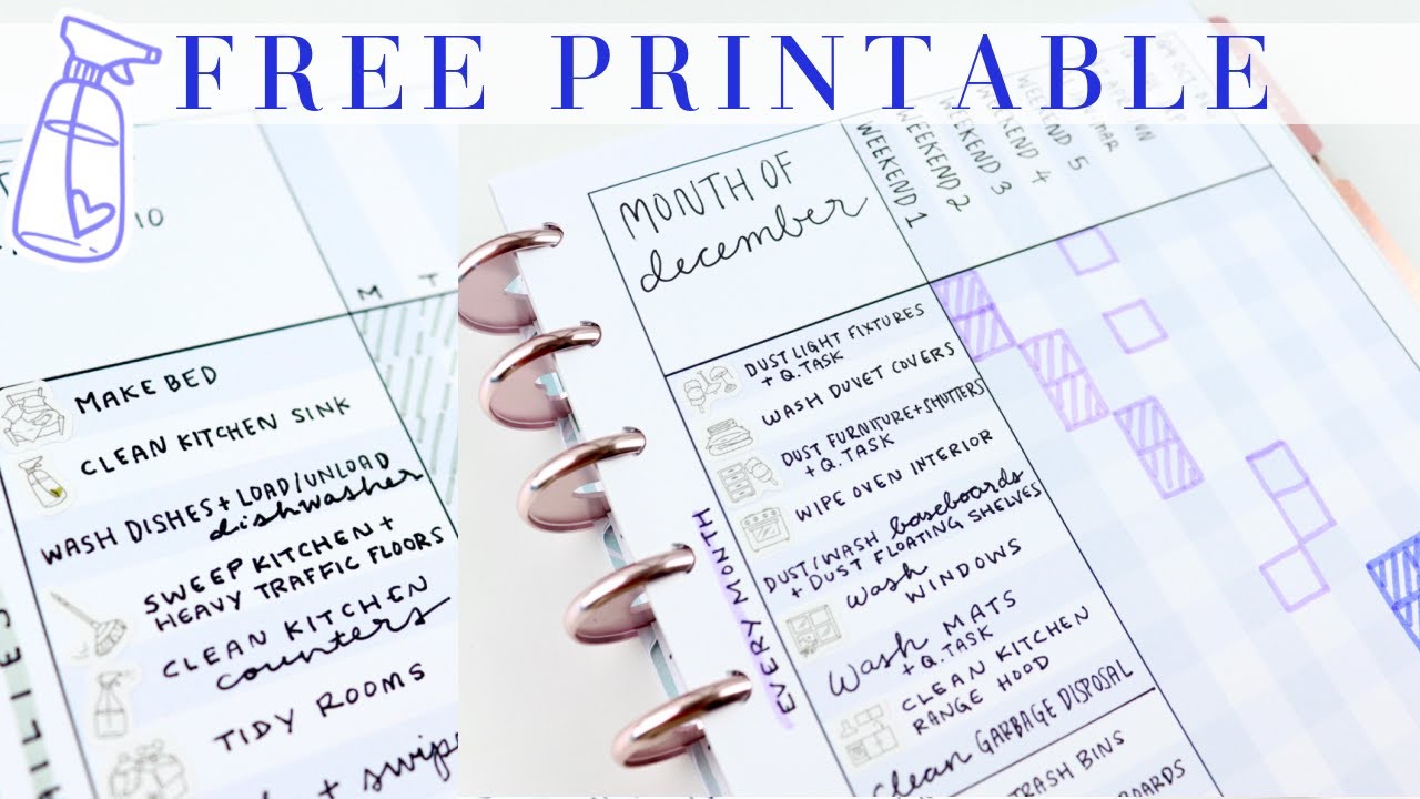 free-printable-cleaning-schedule-set-up-how-to-plan-cleaning-happy-planner-tracker-youtube
