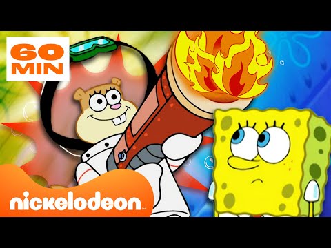 Видео: Губка Боб | Самые БЕЗУМНЫЕ эксперименты Сэнди от Губки Боба | Nickelodeon Cyrillic