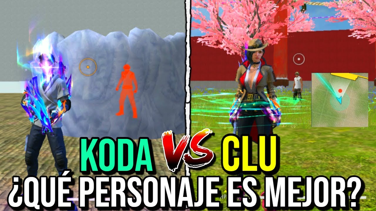 KODA VS CLU - ¿QUÉ PERSONAJE ES MEJOR PARA ESCANEAR ENEMIGOS? | SHADOWGAMES