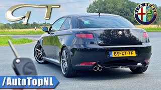 Alfa Romeo GT 3.2 V6 | REVIEW on AUTOBAHN [NO SPEED LIMIT] by AutoTopNL