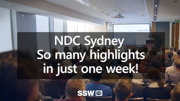 NDC Sydney: So many highlights in just one week!