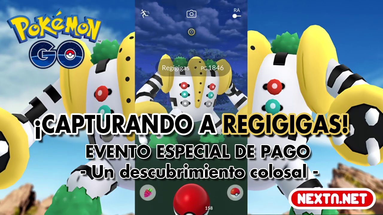 Pokémon Go - Um descoberta colossal - Como obter Regigigas?