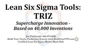Lean Six Sigma Tools: TRIZ