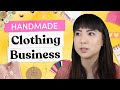 How to Start a Handmade Clothing Business