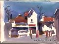 Painting City Scenes by Frank Francese - Part 2: Watercolor Painting