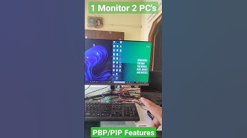 1 Monitor 2 pc