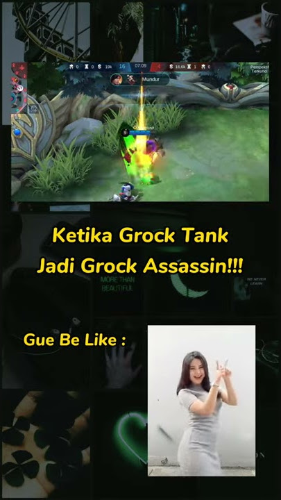 Story Wa Ketika Grock Jadi Assassin!!   Slowmo Jedag Jedug || Mobile Legends