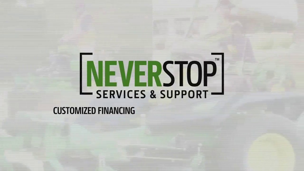 John Deere Never Stop Services and Support Commercial Mower Loaner