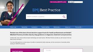 Overview of BMJ Best Practice and the Comorbidities Manager screenshot 4