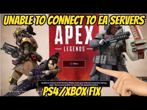 Apex Legends Not Being Able To Connect To Server Fix For Xbox/PS5/PS4/PC