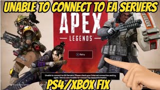 Apex Legends Not Being Able To Connect To Server Fix For Xbox/PS5/PS4/PC