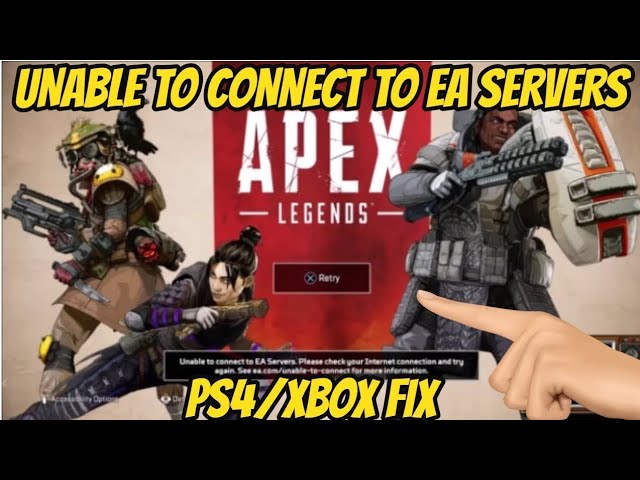 Apex Legends Not Being Able To Connect To Fix For Xbox/PS5/PS4/PC - YouTube