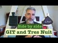 Green Irish Tweed and Tres Nuit side by side comparison