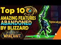 Top 10 Amazing Features in WoW That Were Abandoned