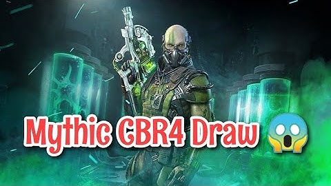 Few Draws on the Mythic CBR4 😖