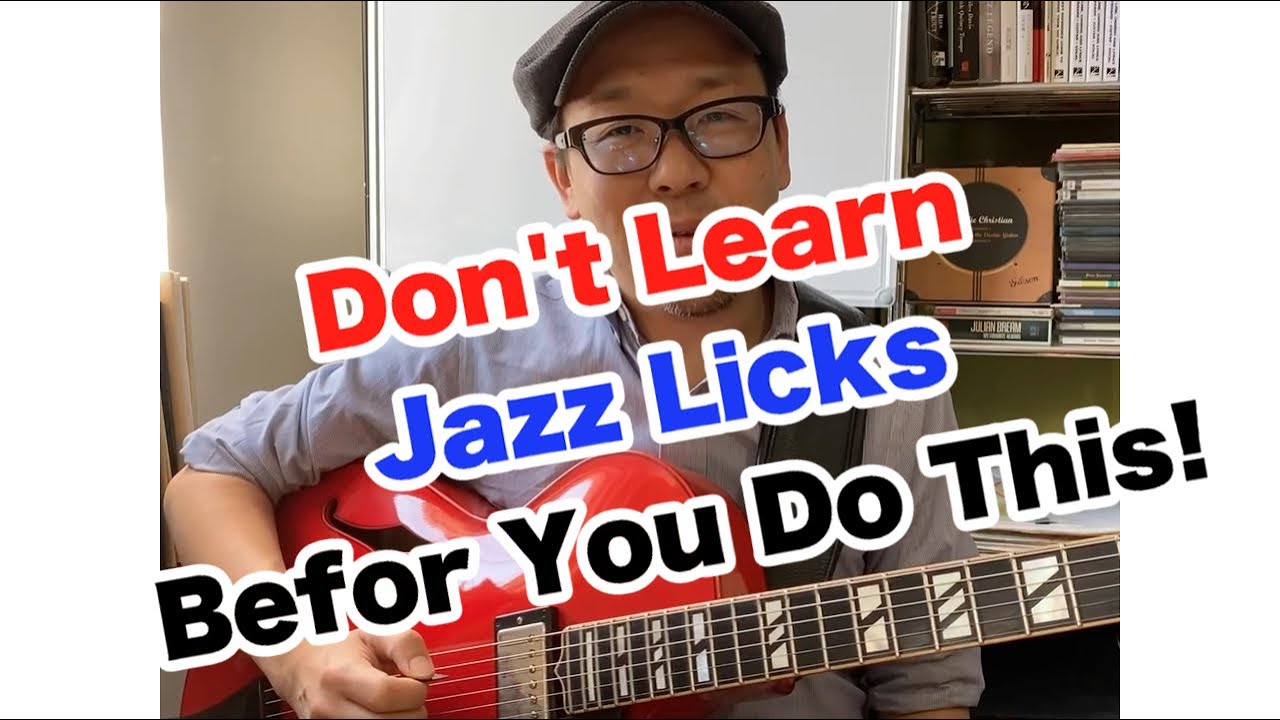 The Most Important Thing to Do How to Improvise Part 2 Jazz Guitar Lesson Nobuki Takamen