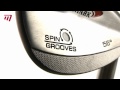 Club Tiger Shark Spin Grooves Gap Wedge 52° – Tige Acier – Grip Neuf