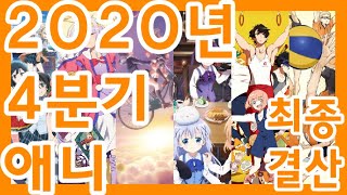 2020년 4분기 애니 리뷰