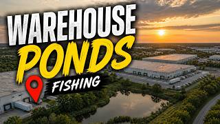 We Found a SECRET Fishing Spot Behind Warehouses!!!