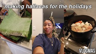 preparing Venezuelan Christmas dinner: hallacas! | VLOGMAS PART 6