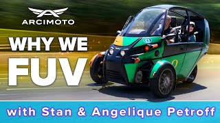 Why We FUV: Stan & Angelique Petroff by Arcimoto 4,147 views 10 months ago 1 minute, 31 seconds