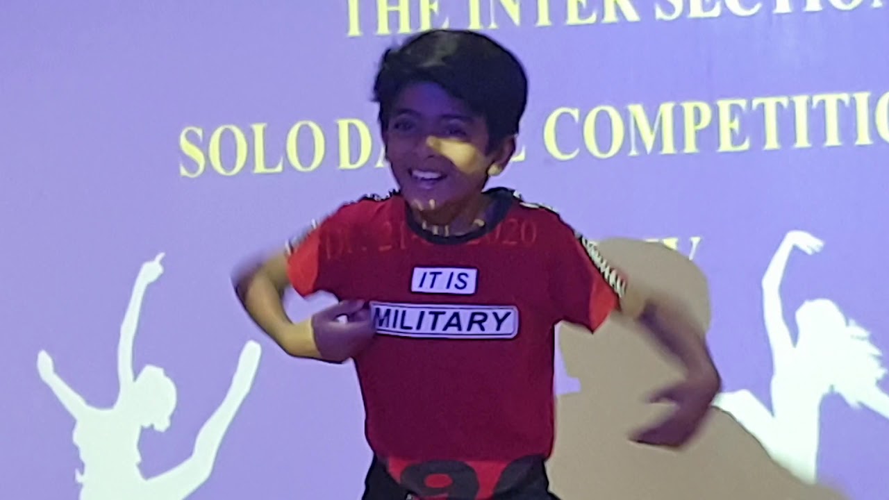 Dev's performance at DPS Kalinga, Inter Section Solo Dance Competition ...