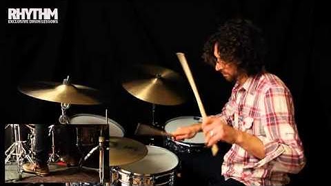 Erik Stams - applying double strokes to 16th notes Ex7