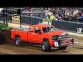 2023 NFMS Truck Pull: Super Stock Diesel Trucks. Louisville National Farm Machinery Show.