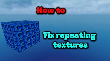 How to fix repeating textures in unity