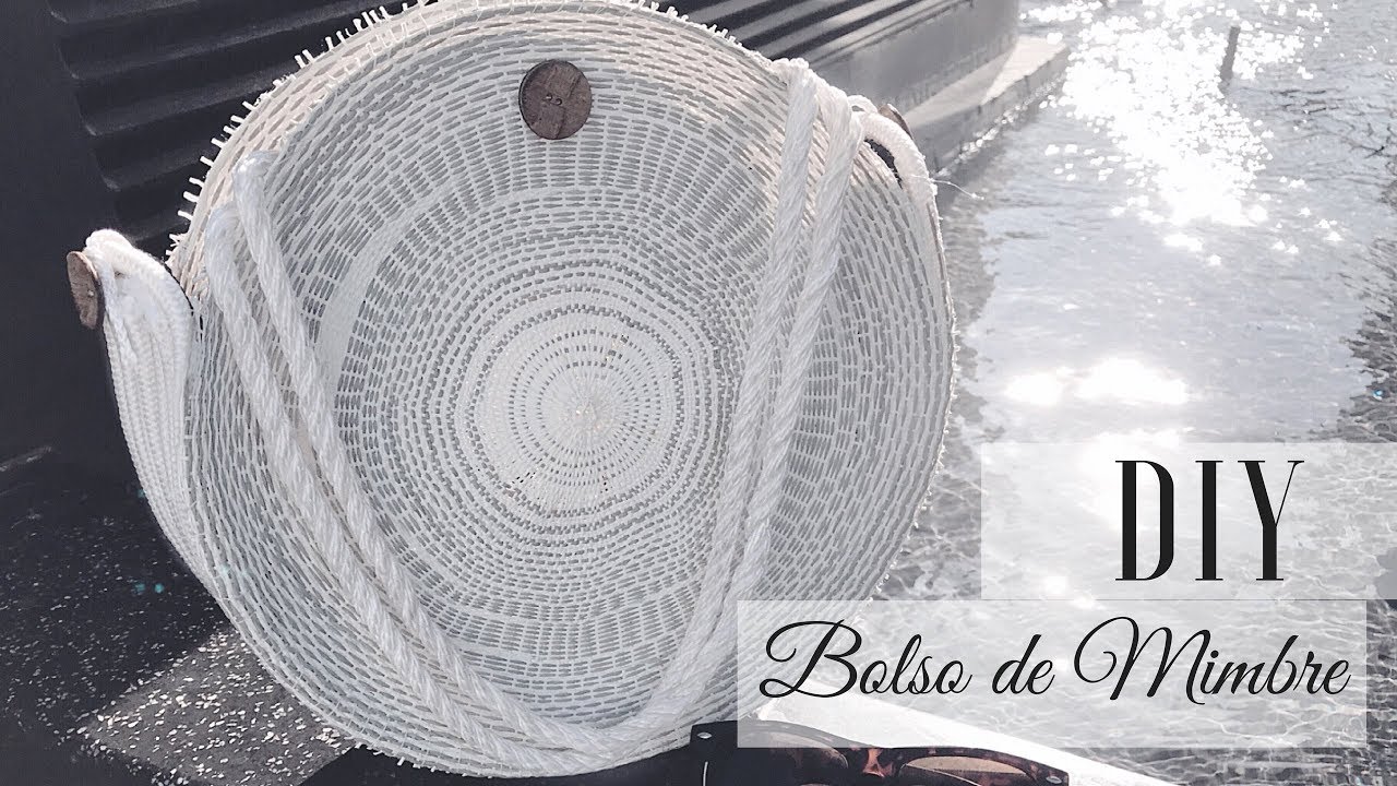 DIY: LINDO BOLSO DE MIMBRE RÁPIDO Y FÁCIL | KARLA ABANTO