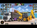 👷🏻City Road Construction Simulator 🚧 - Heavy JCB Games 2025 - Android Gameplay