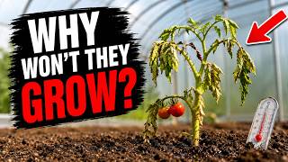 3 main reasons why tomatoes aren’t growing after transplanting 🍅☀️