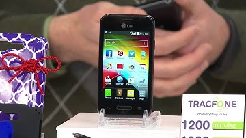 LG TracFone Prepaid Android w/ 1200 Minutes Text & Data w/ Protection Plan with Amy Stran