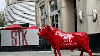 Balling on a budget!! STK Steakhouse Happy Hour 3,6,9 menu. ￼