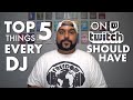 Top 5 Tips for Twitch DJs | StreamElements, Restream, StreamLabs