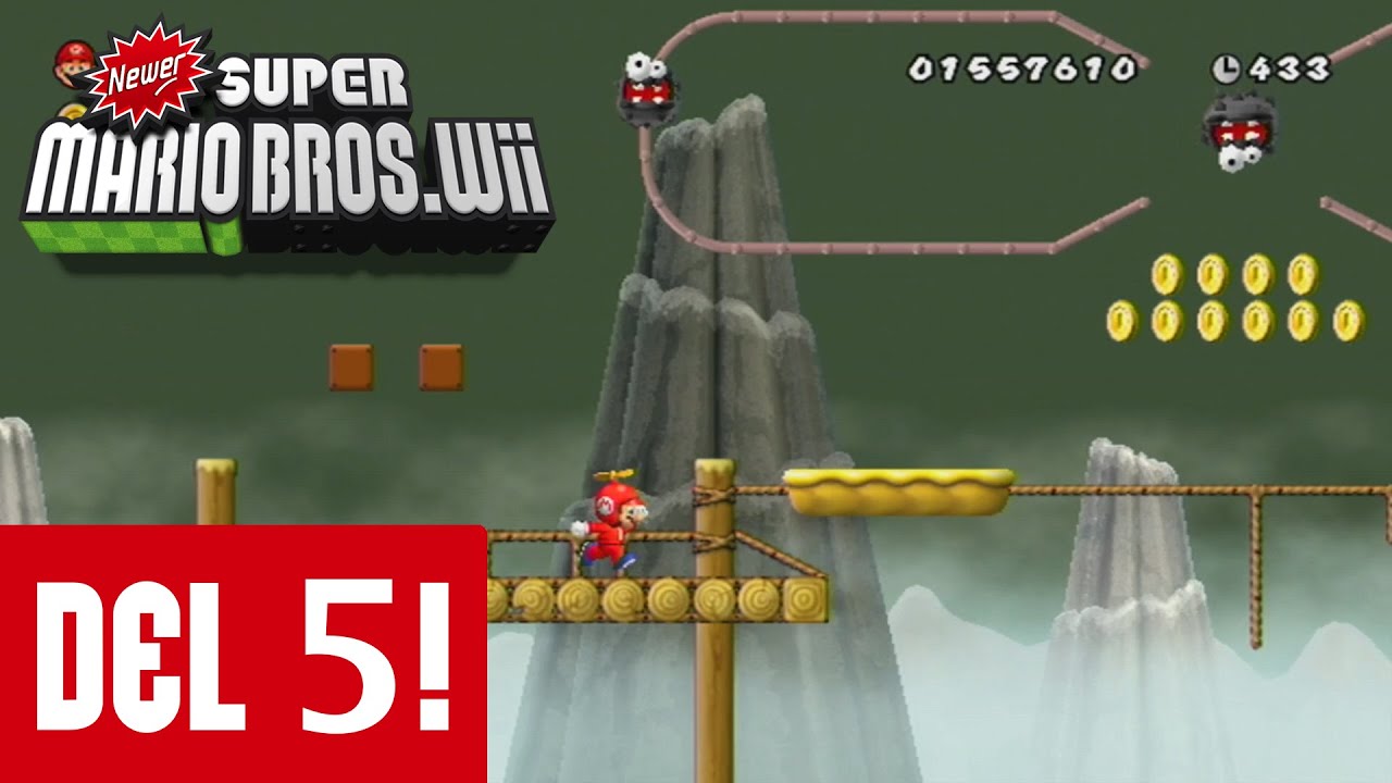 Newer Super Mario Bros. Wii - del 5 (svenska)