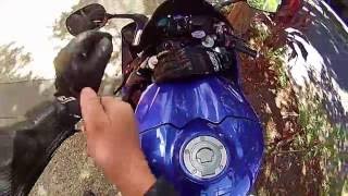 R1 overheats - Motovlogger meet QLD