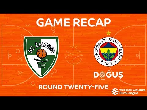 Highlights: Zalgiris Kaunas - Fenerbahce Dogus Istanbul