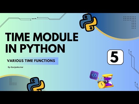 Time Module in Python: Get Current Time, Format, and Sleep Functions | #coding #python