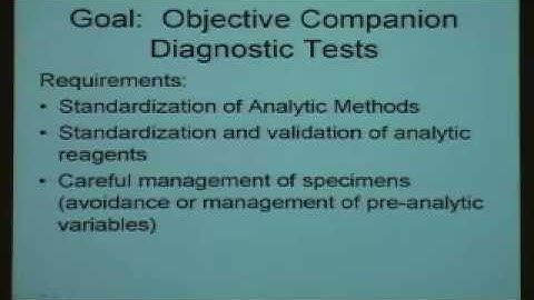 Companion Diagnostics: The Pathologist as The Prescribing Physician