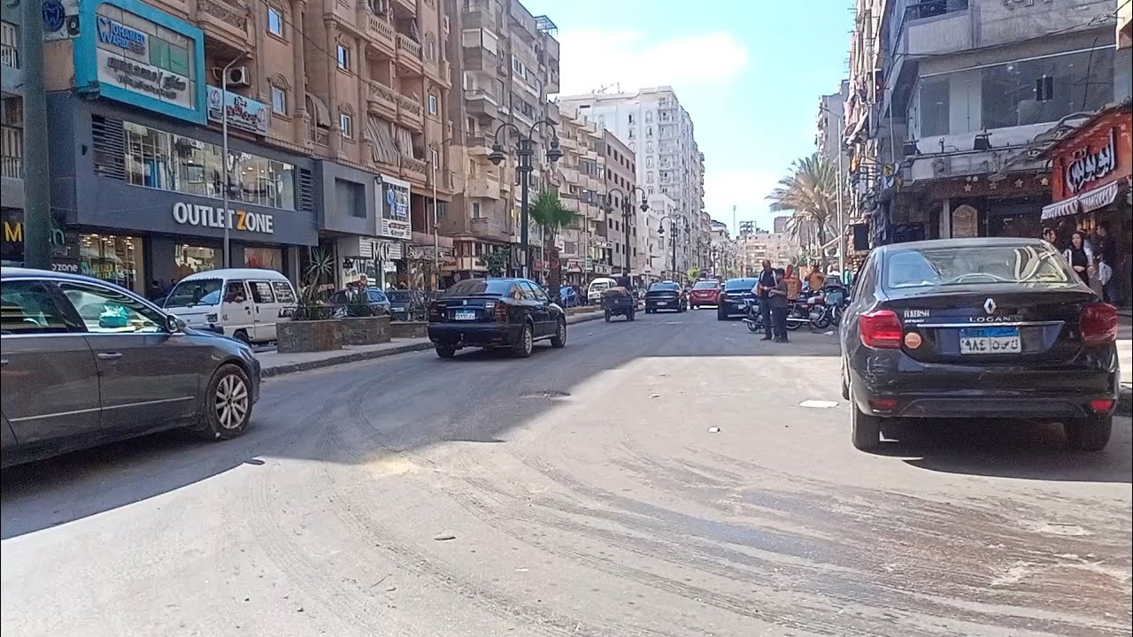 تعالوا نشوف الشوارع الجميلة الراقية في البيطاش جولة فى شارع القاعدة وشارع الرياض فى البيطاش العجمى 