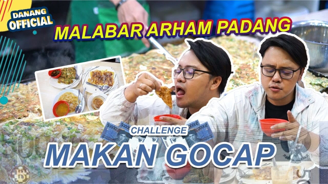 Danang Makan di Kota Padang, Cukup 50 Ribu Rupiah Sudah Kenyang Banget!
