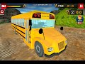 Euro school bus driving couch 3d gameplay